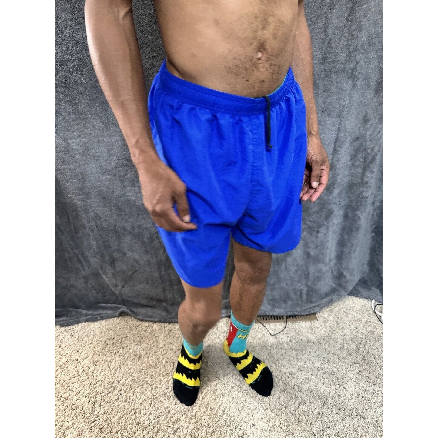 Men’s Blue Large USAFA Cadet Dolfin Swim Trunks Issued Air Force Academy