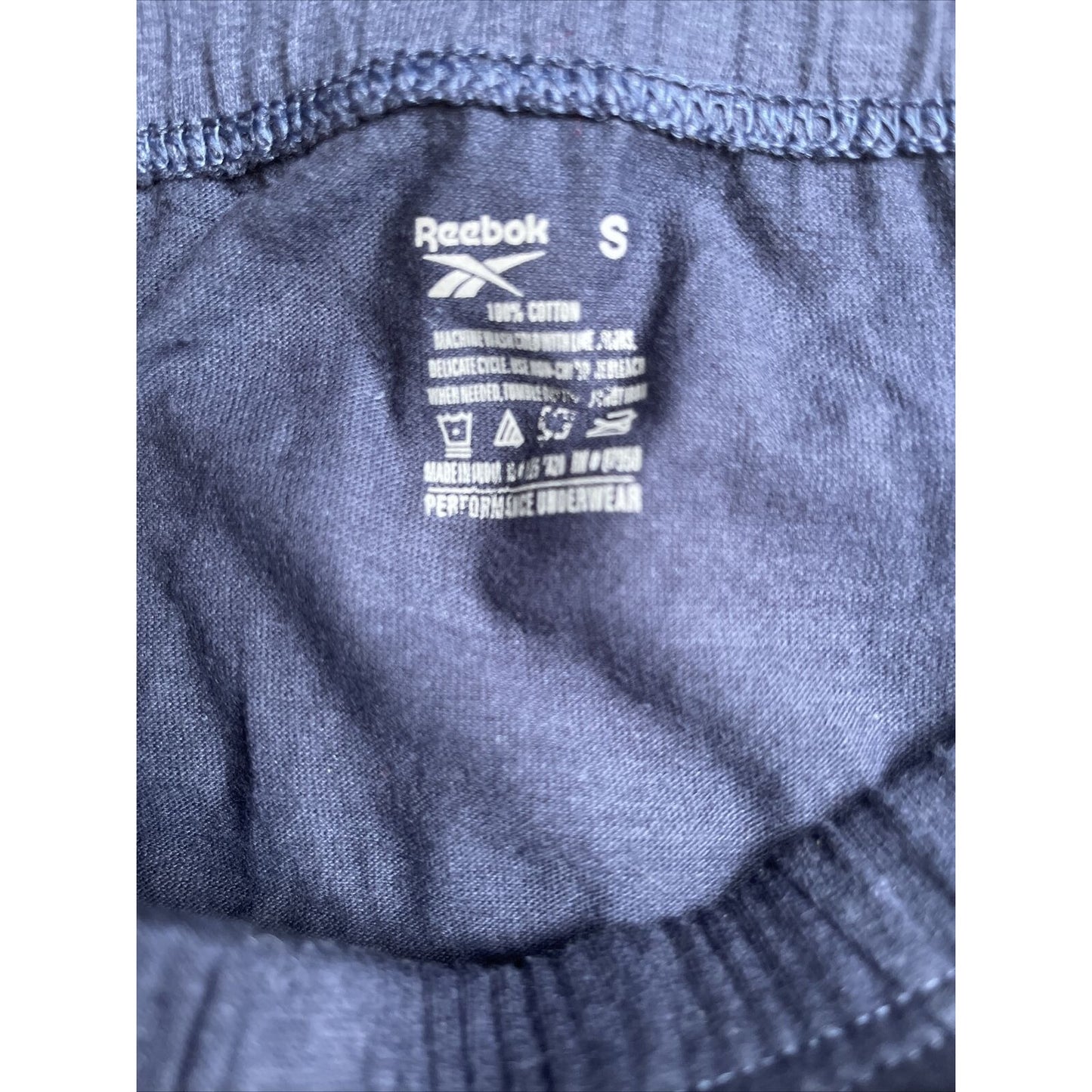 men's reebok small dark blue briefs athletic cut