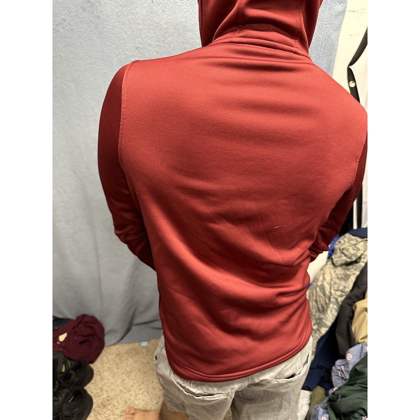 Men’s Maroon Pullover Hoodie Marine Corps Small Under Armour