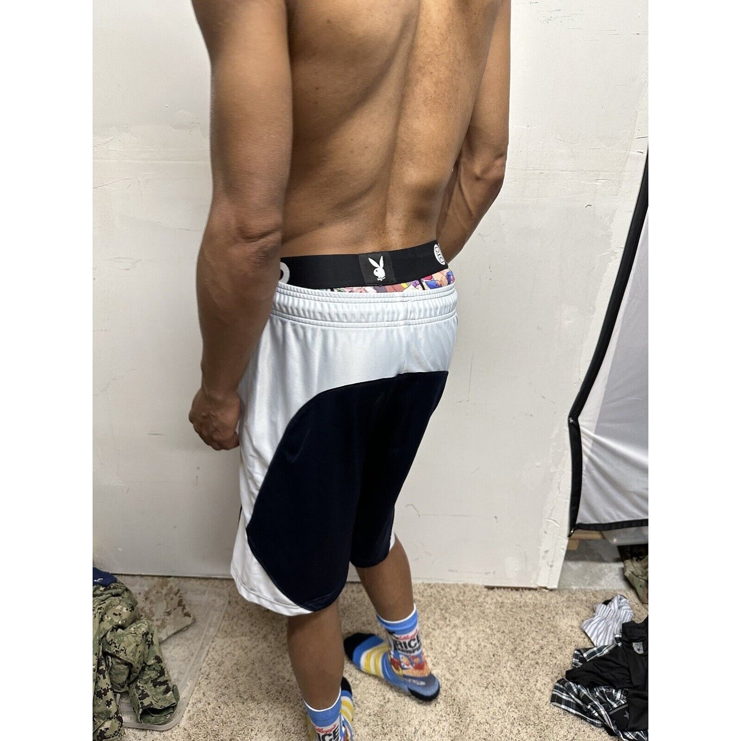 Men’s Blue Champion Navy Medium Athletic Shorts With Pockets