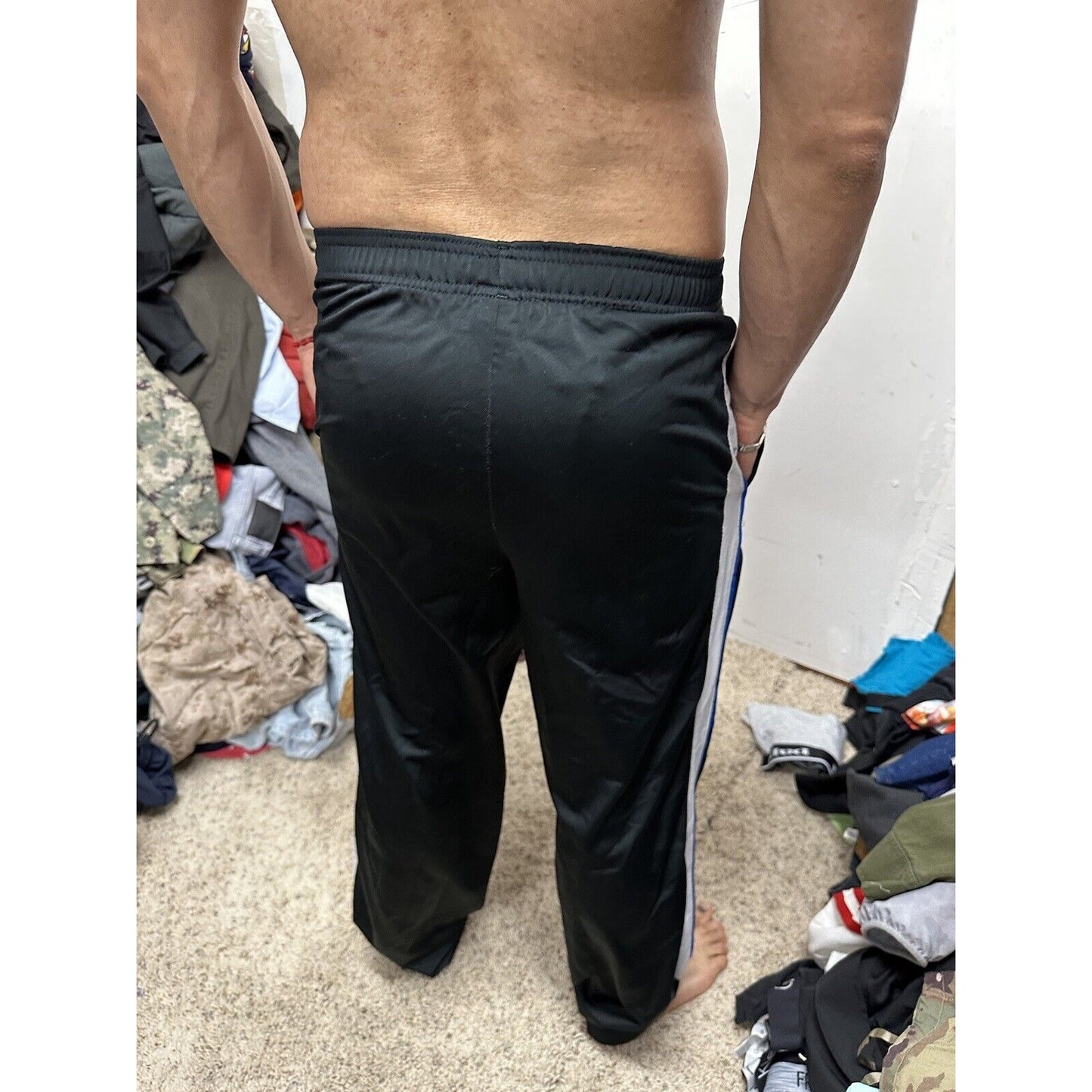 Men’s Champion Black Small Workout Pants Track Running Pants