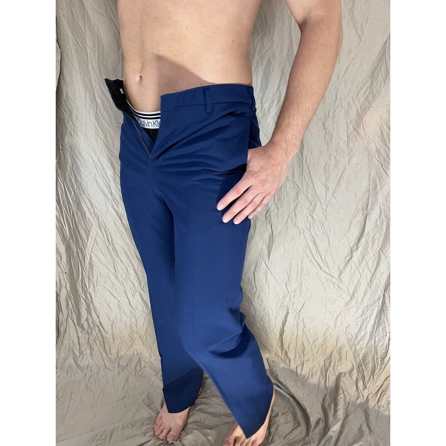 trouser cadet service 31L hanover uniform usafa pants blues air force