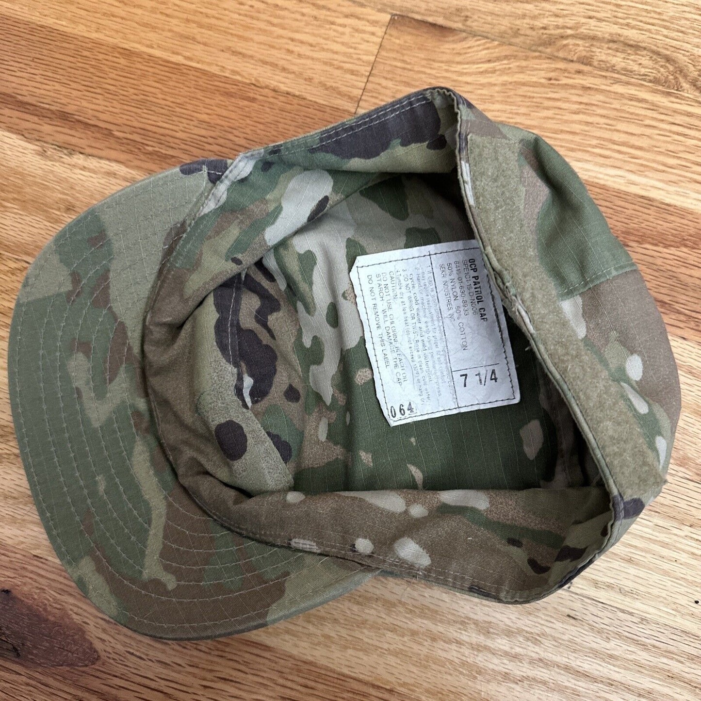 Men’s OCP Cap Hat Cover 7 1/4 Ocp Patrol Cap Army USSF USAF