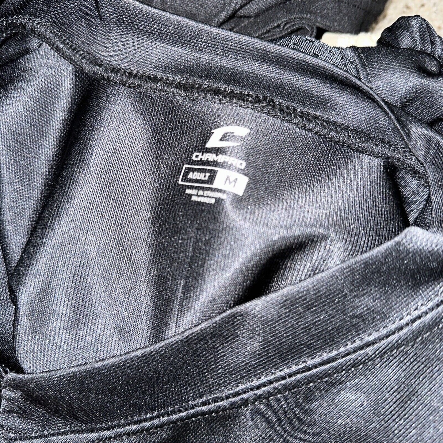 Men’s Black Football Jersey Champro Medium