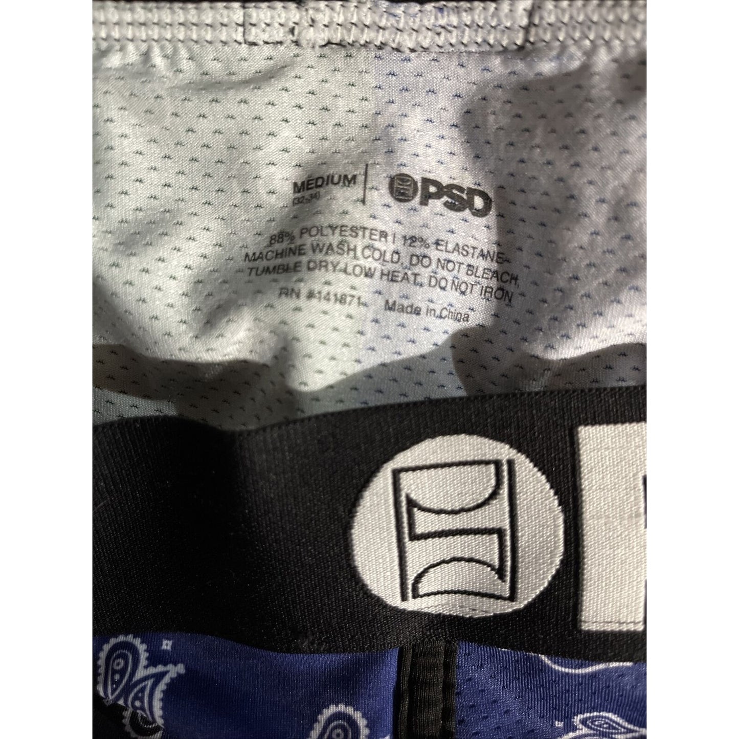 PSD Multi-Color Bandanas II Boxer Brief Men’s Medium