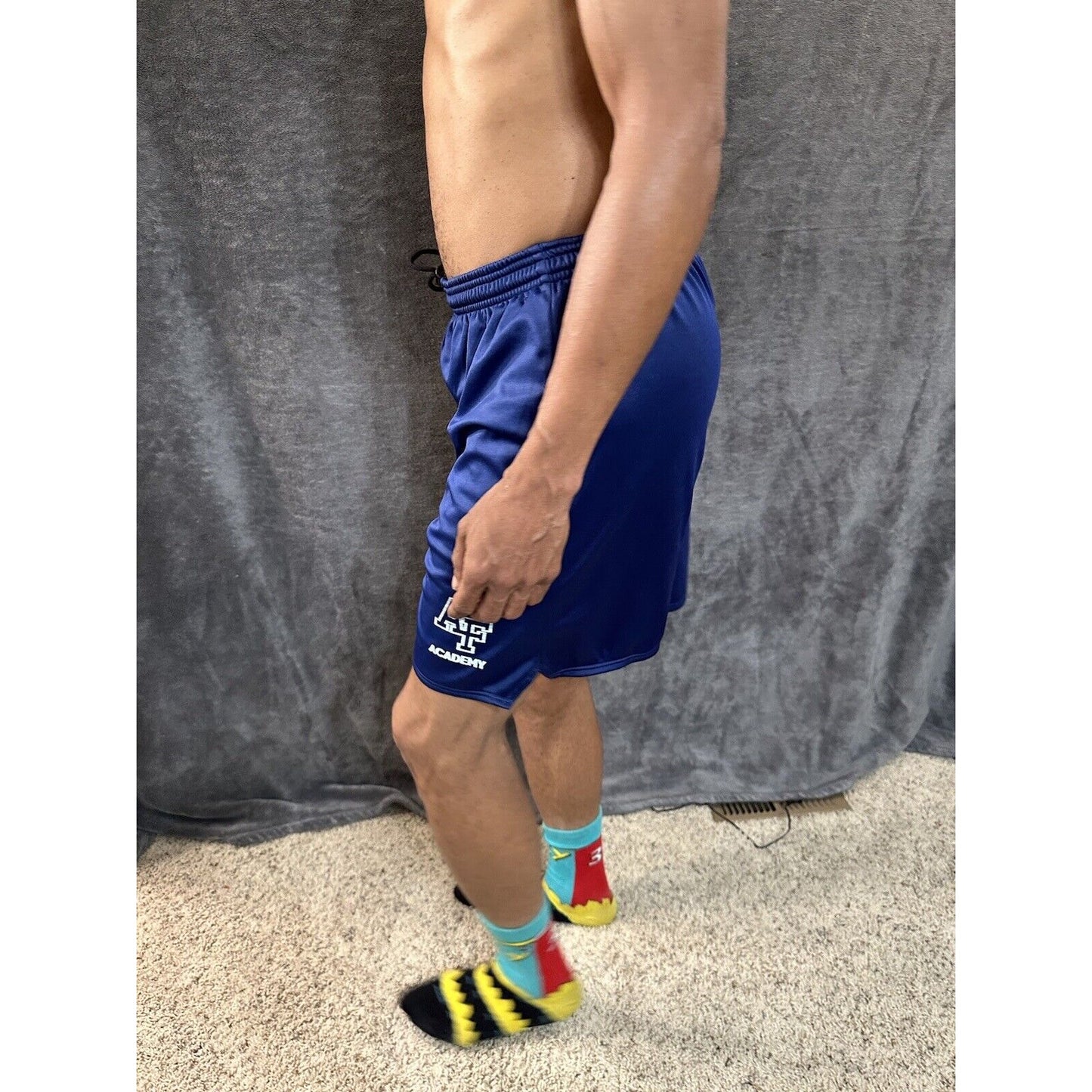 Men’s Cadet Air Force Academy PT Blue Workout Athletic Shorts Medium