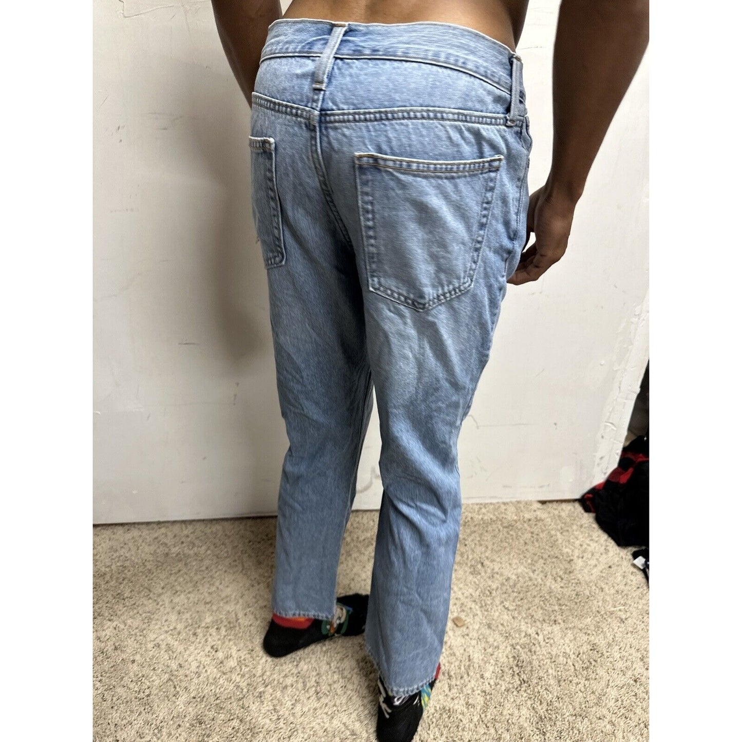 Men’s Blue Old Navy Straight 32 X 30 Jeans