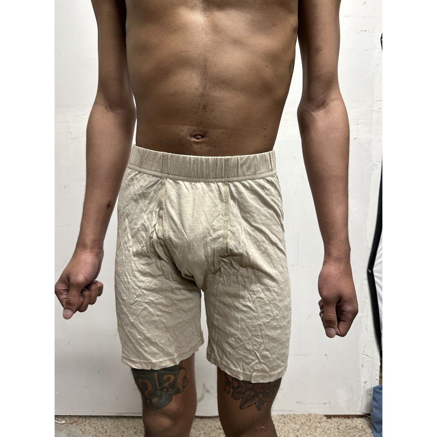 Men’s elite PPE size small army boxer briefs fire resistant tan