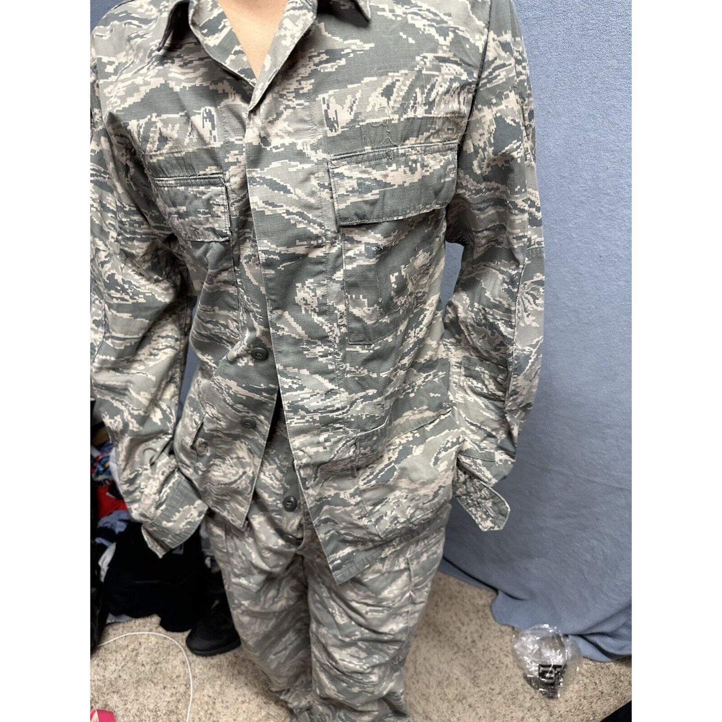Men’s 40L Abu Airman Battle Uniform Top Blouse Civil Air Patrol USAF