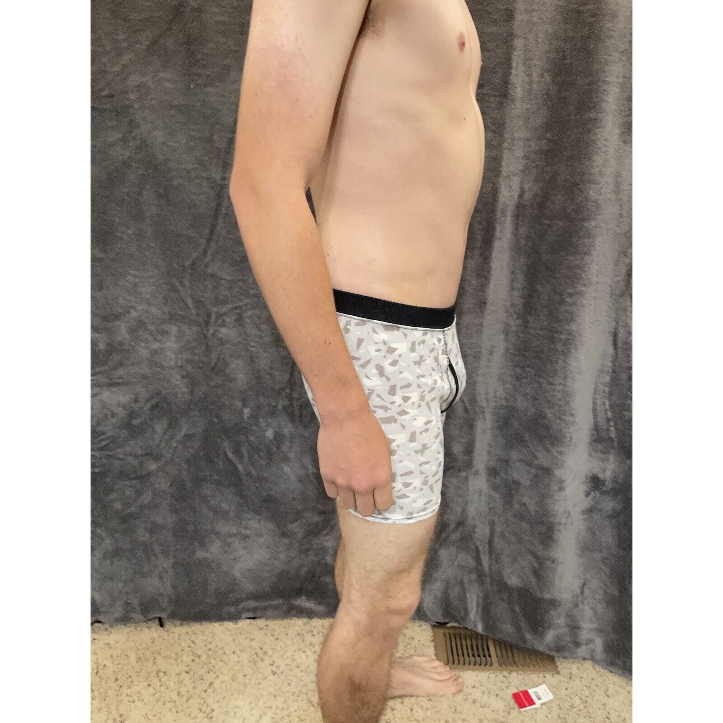 boy's youth XL Light Gray Camo hanes boxer brief