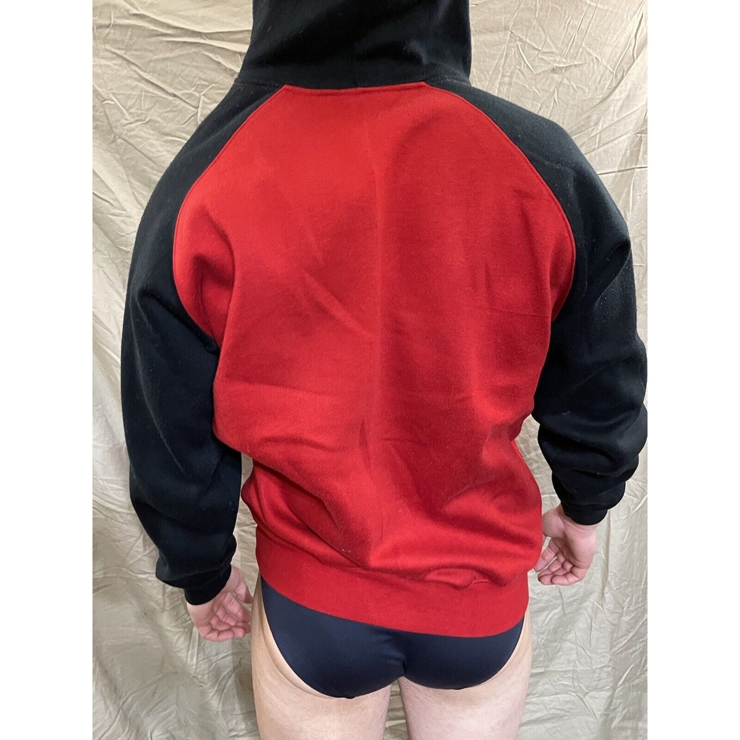 Men's DC large washington Dc red pullover hoodie