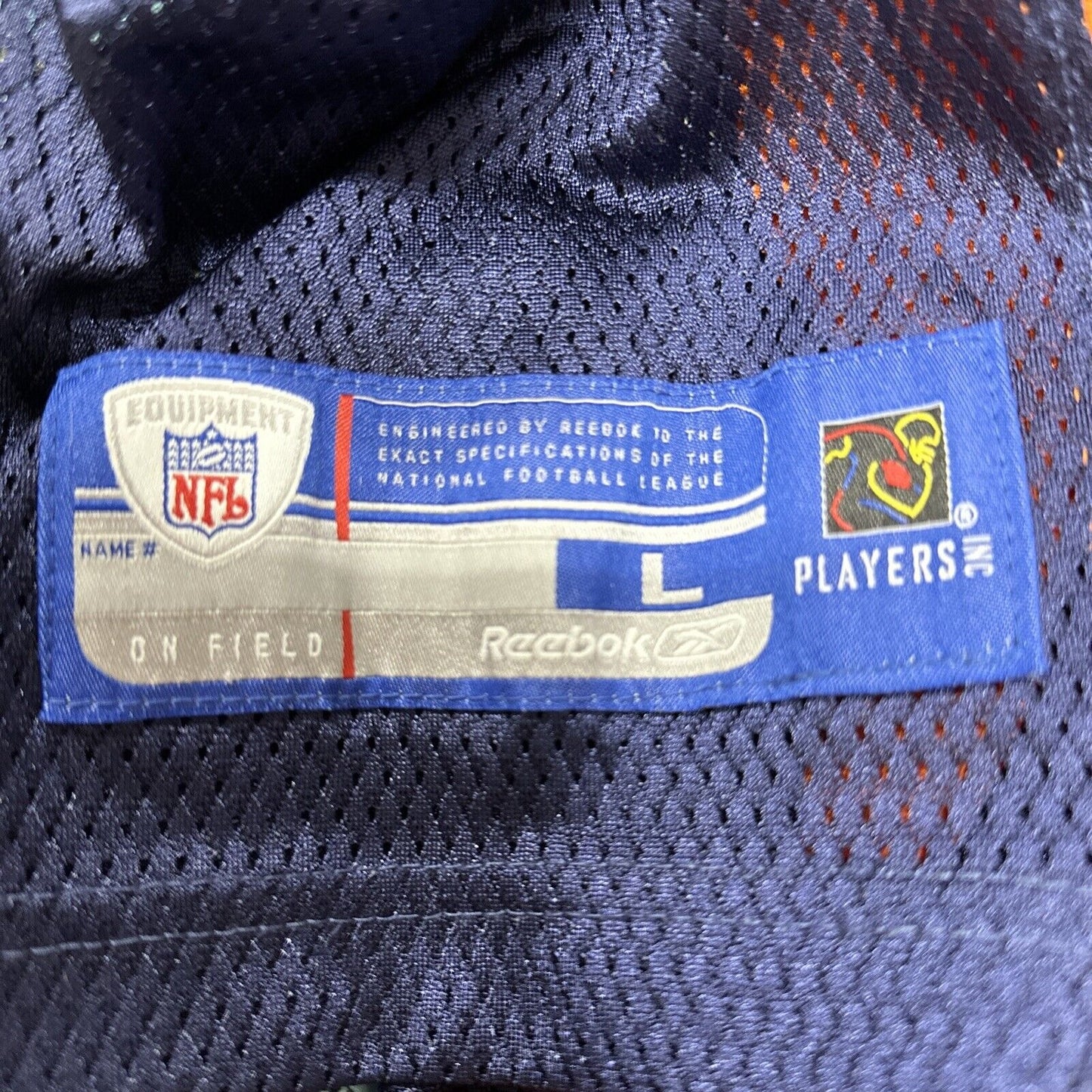 Men’s NFL Equipment Large Reebok Denver Broncos Football Jersey 17 Watts