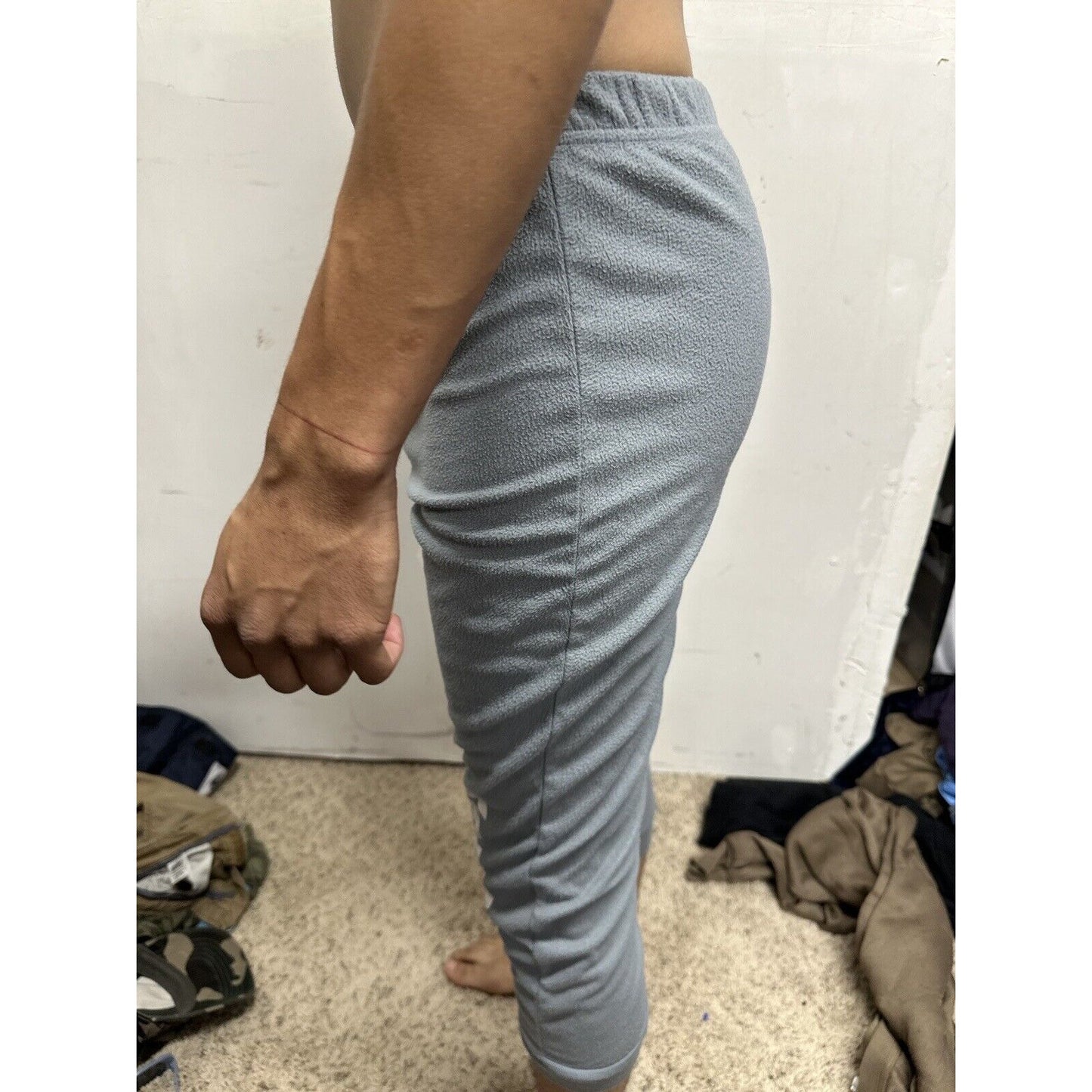 Boy’s 10-12 Fortnite Gray Sweat Pants Pajama Bottoms No Pockets
