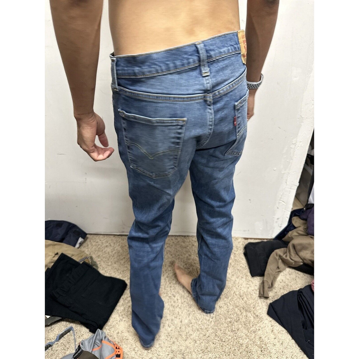 Men’s Levi’s 513 Blue Jeans 32 X 32