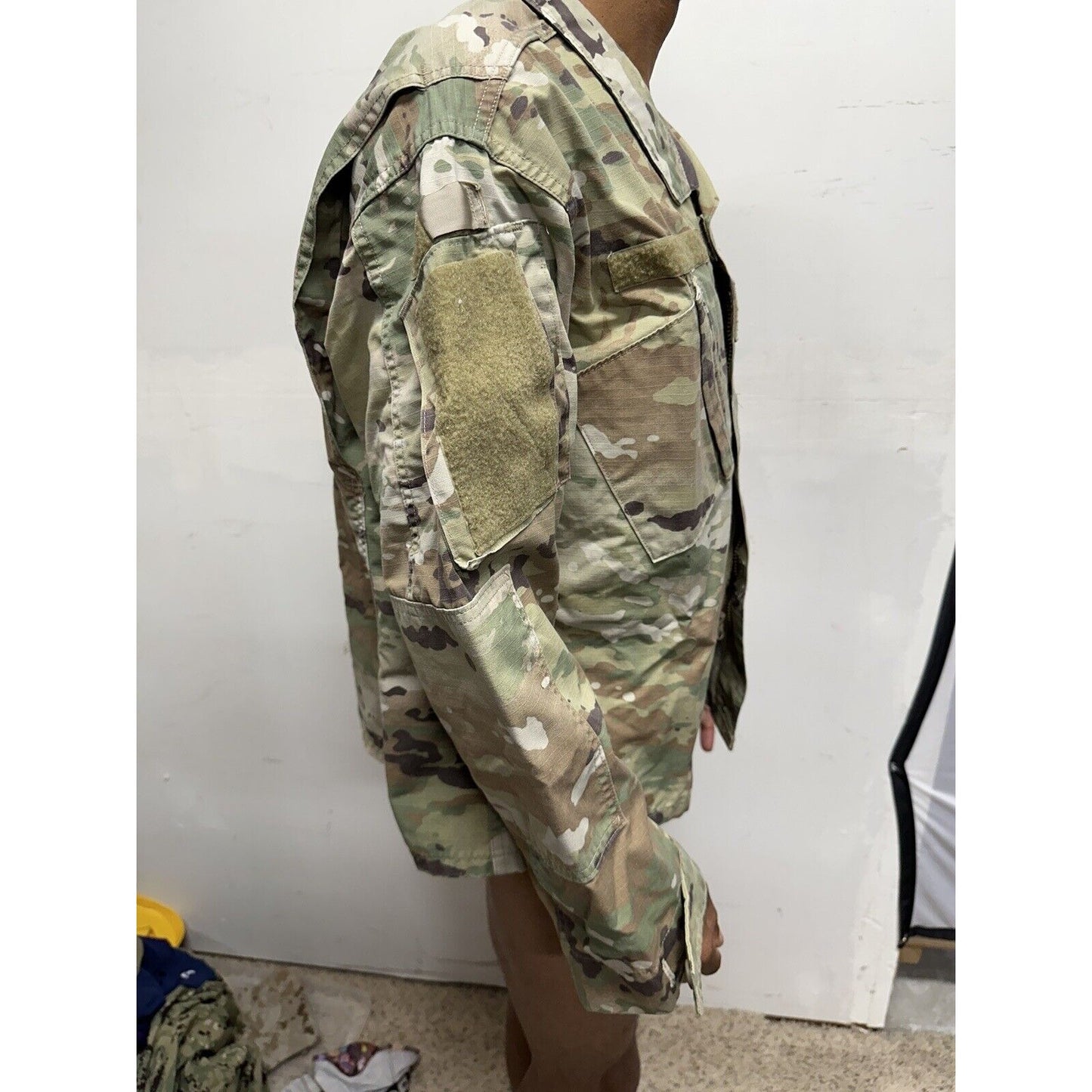 Men’s Ocp Army Air Force Top Blouse Coat Large Short