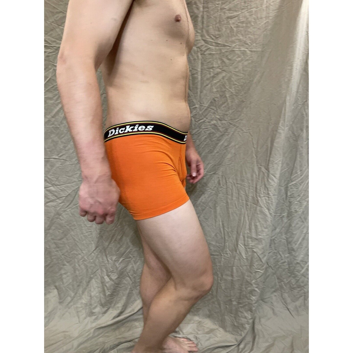 men's dickies Orange boxer briefs size large