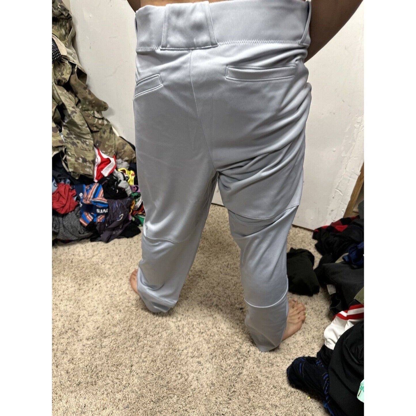 Men’s Nike Team Grey Baseball Pants Engineered Large