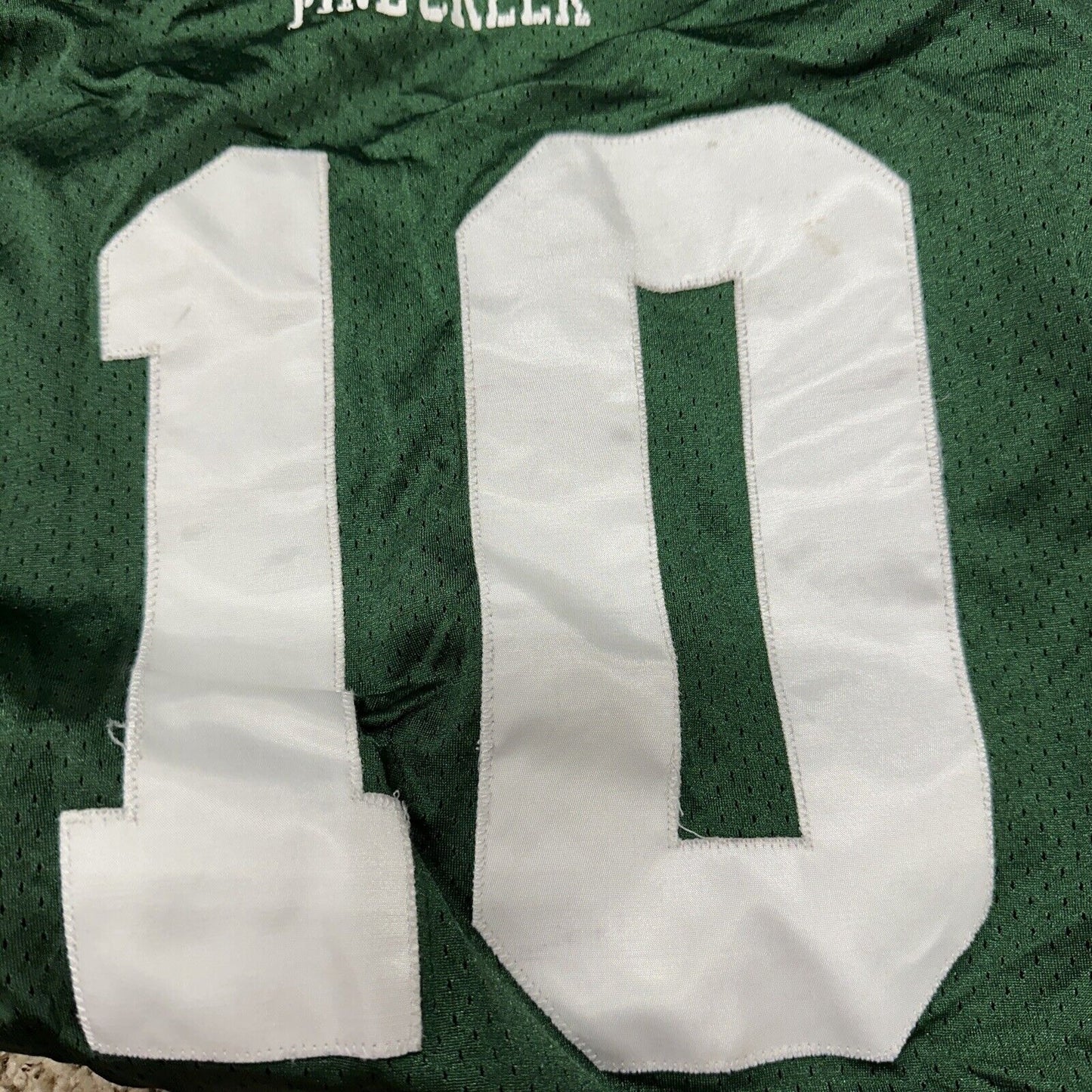 Men’s Medium Pine Creek High School Football Jersey Green #10 Riddell