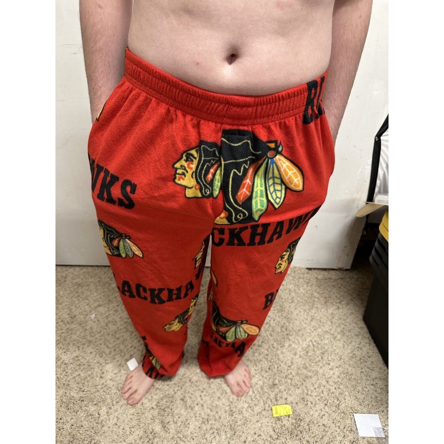 men’s concept sport sleepwear nhl medium blackhawks