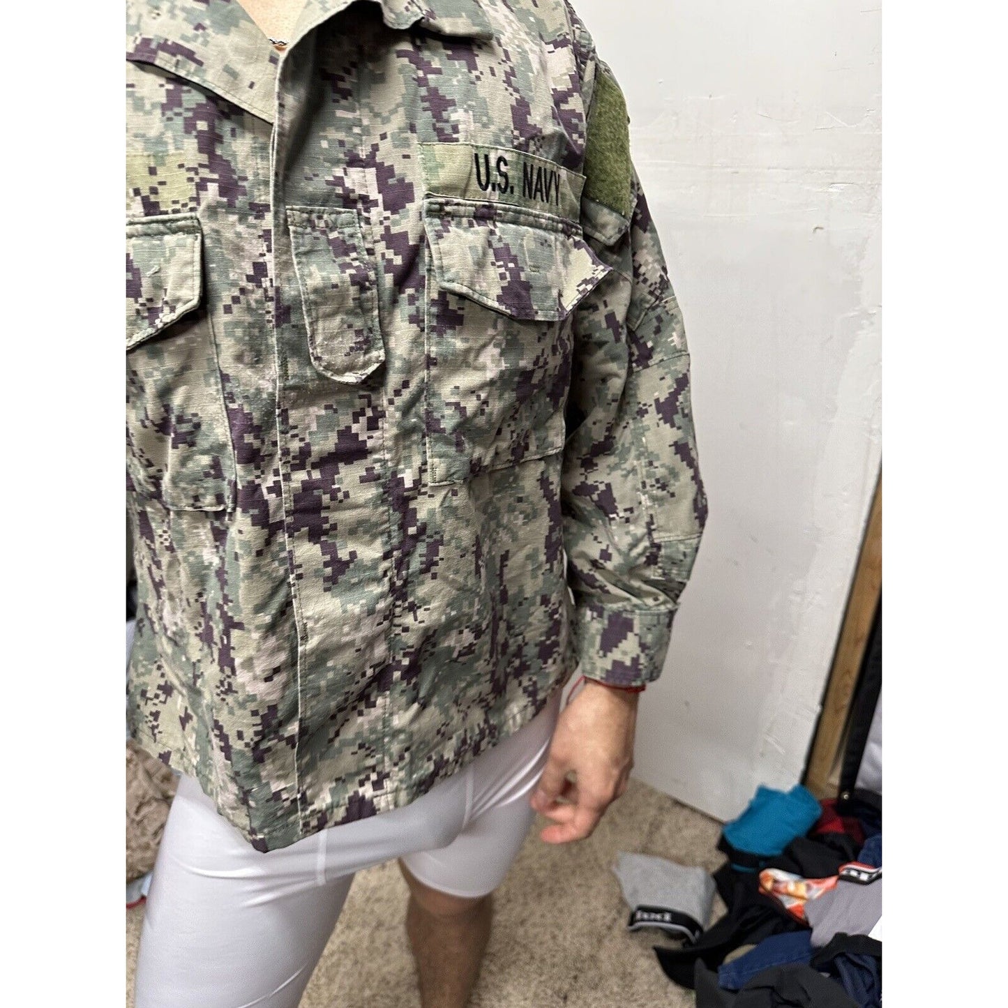 Men’s US Navy Medium XX-Short Too Blouse Uniform