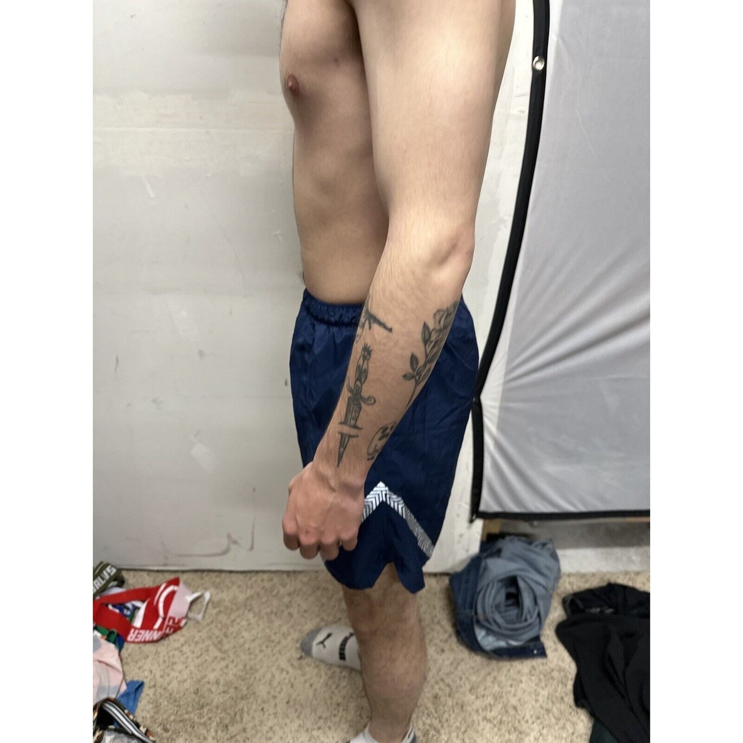 Men’s Blue Air Force iPtu Physical Fitness Training Shorts small