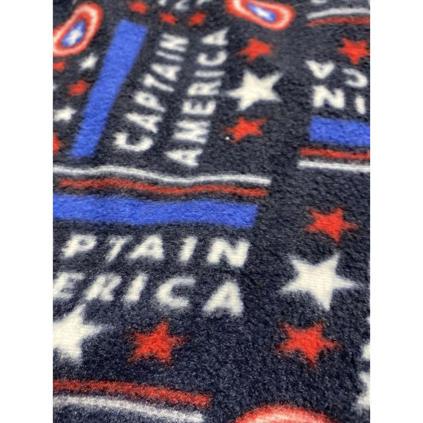 CAPTAIN AMERICA Marvel Men’s XL Fleece Polyester PJ Pajamas Pants
