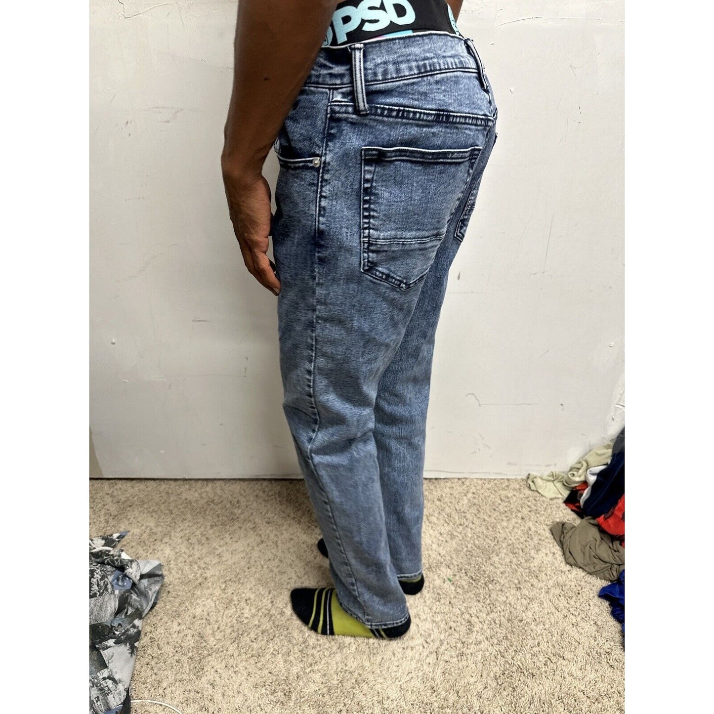 Men’s Blue Arizona Jeans 31x32 Straight Advanced Flex 360