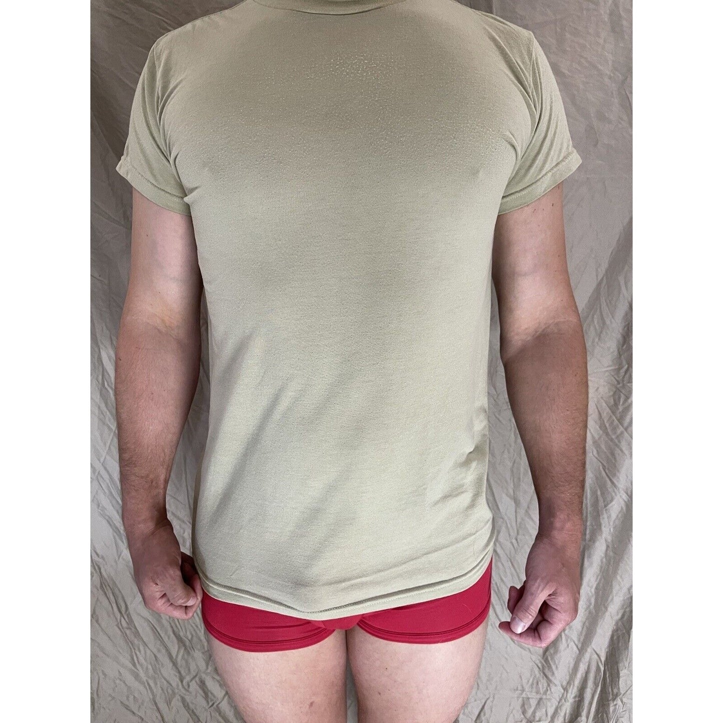 men's desert sand skillcraft medium usafa cadet t-shirt military