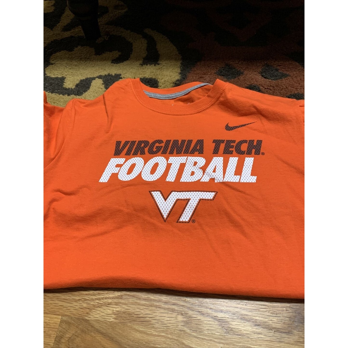 Virginia Tech Football Youth XL T-Shirt Orange