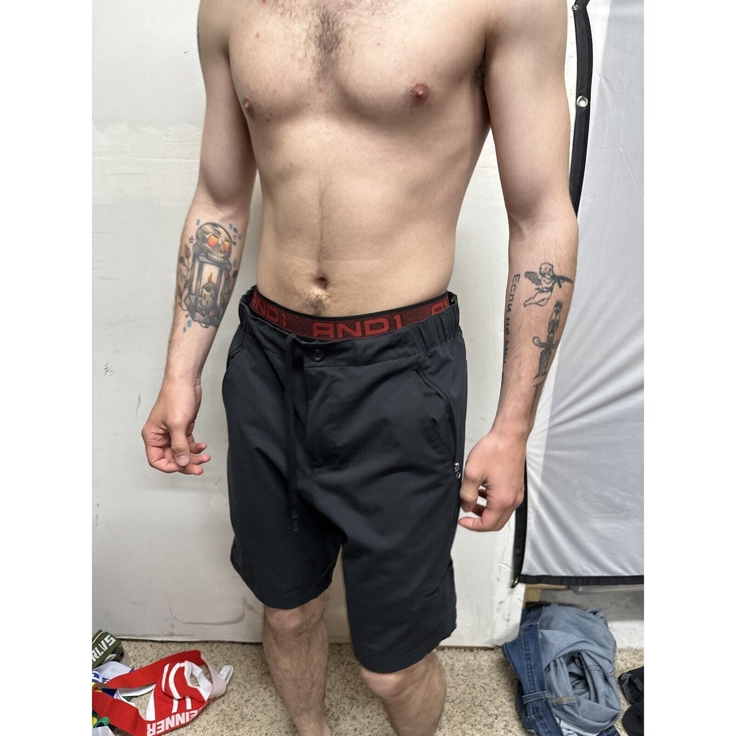 Men’s Black Five Four Size 36 Shorts