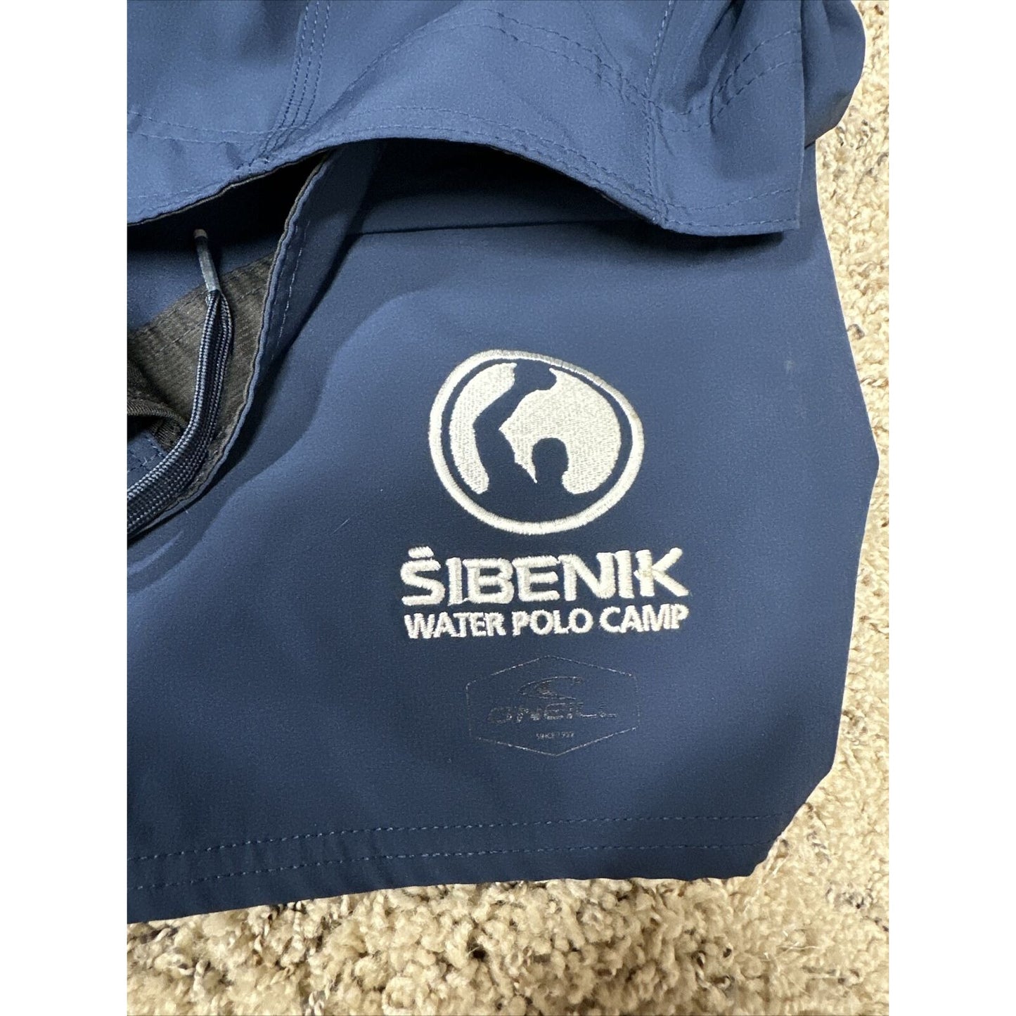 Men’s Blue O’Neil Sibenik Water Polo Camp Size 30 Shorts Trunks Bathing Suit