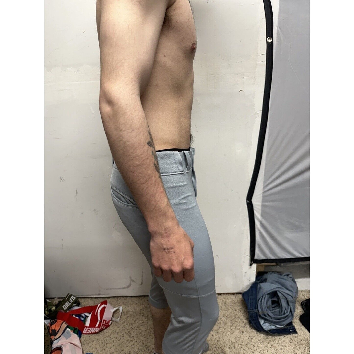 Men’s Small Gray Softball Heatgear Baseball Pants under armour