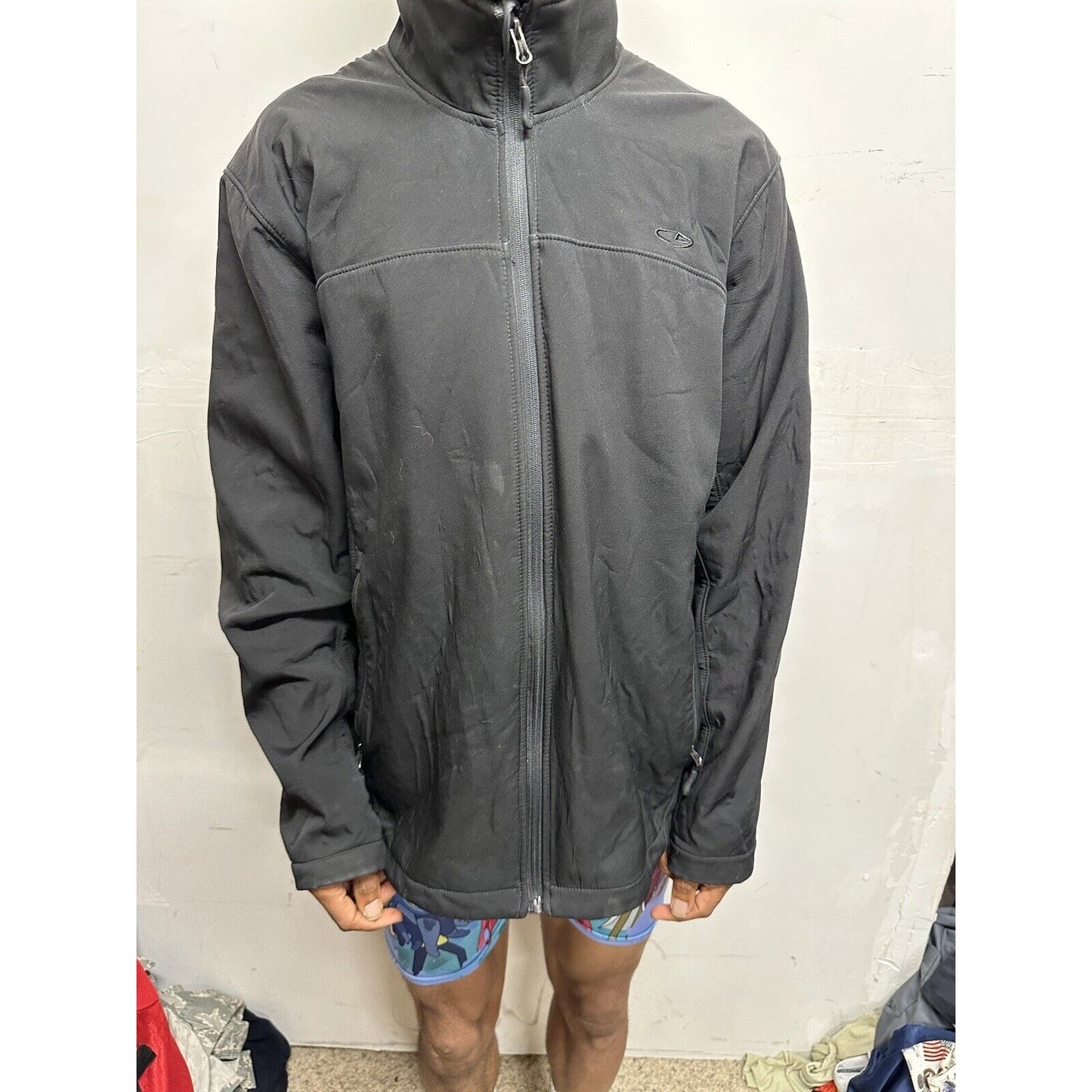 Men’s Large Black Champion Full Zip Jacket