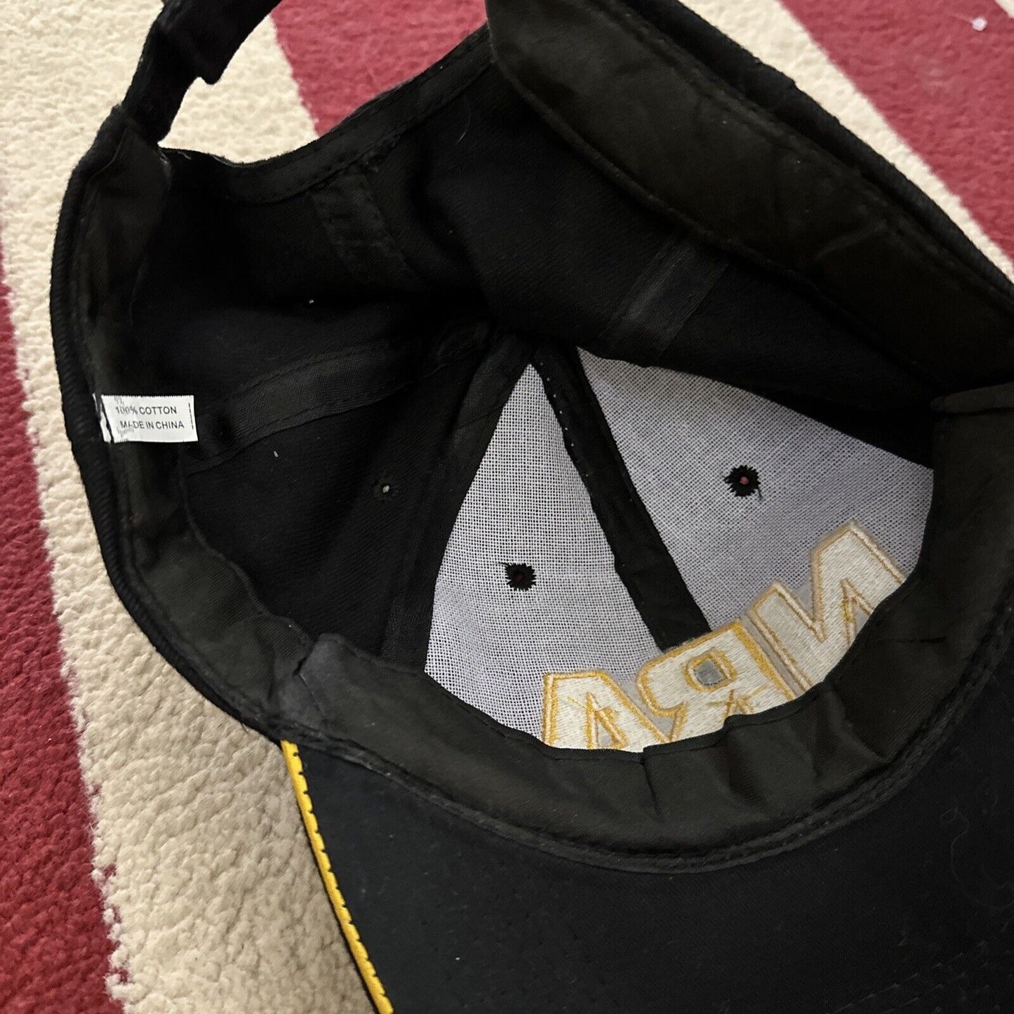 Men’s Black NRA National Rifle Association Baseball Cap Hat
