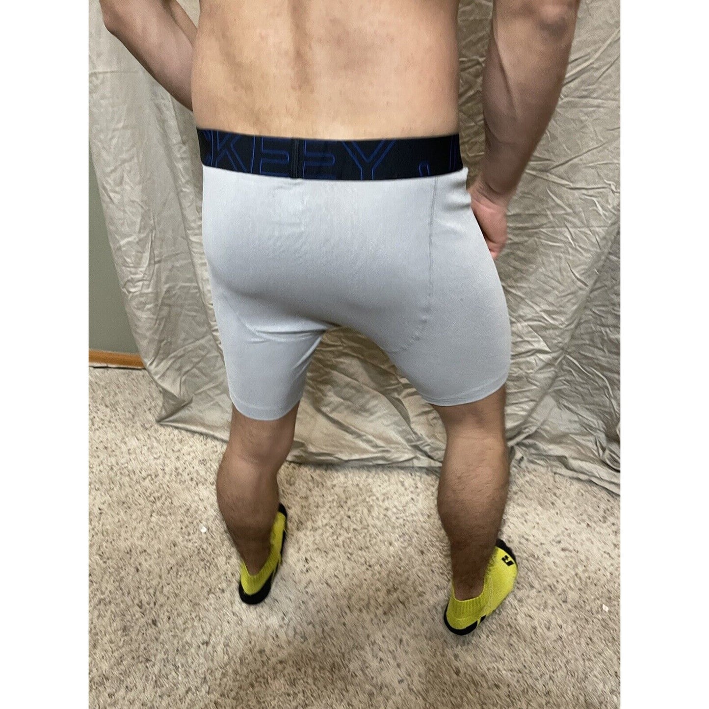 men's gray jockey boxer briefe medium Active blend