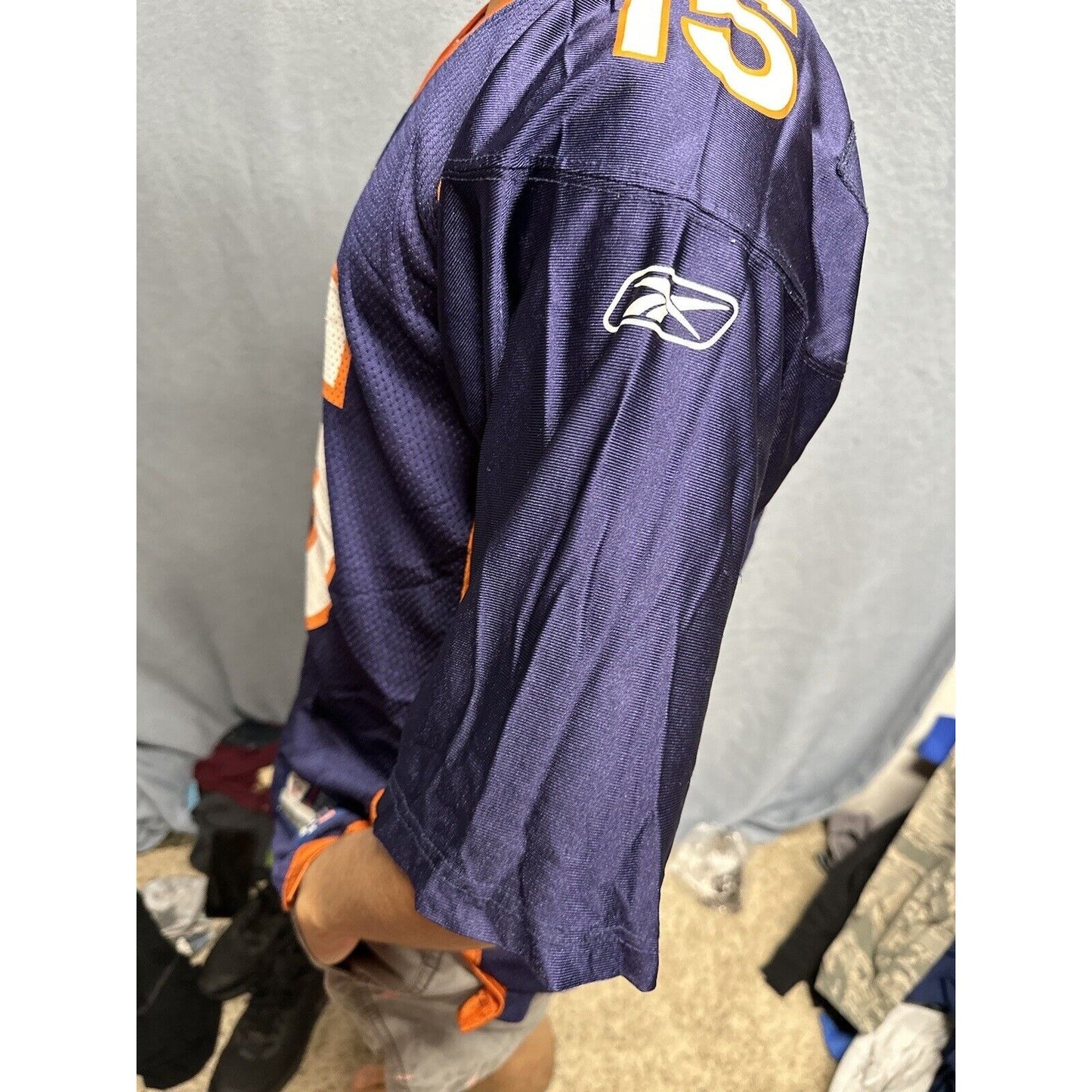 TIM TEBOW DENVER BRONCOS 15 JERSEY Equipment Reebok NFL Football Orange Medium