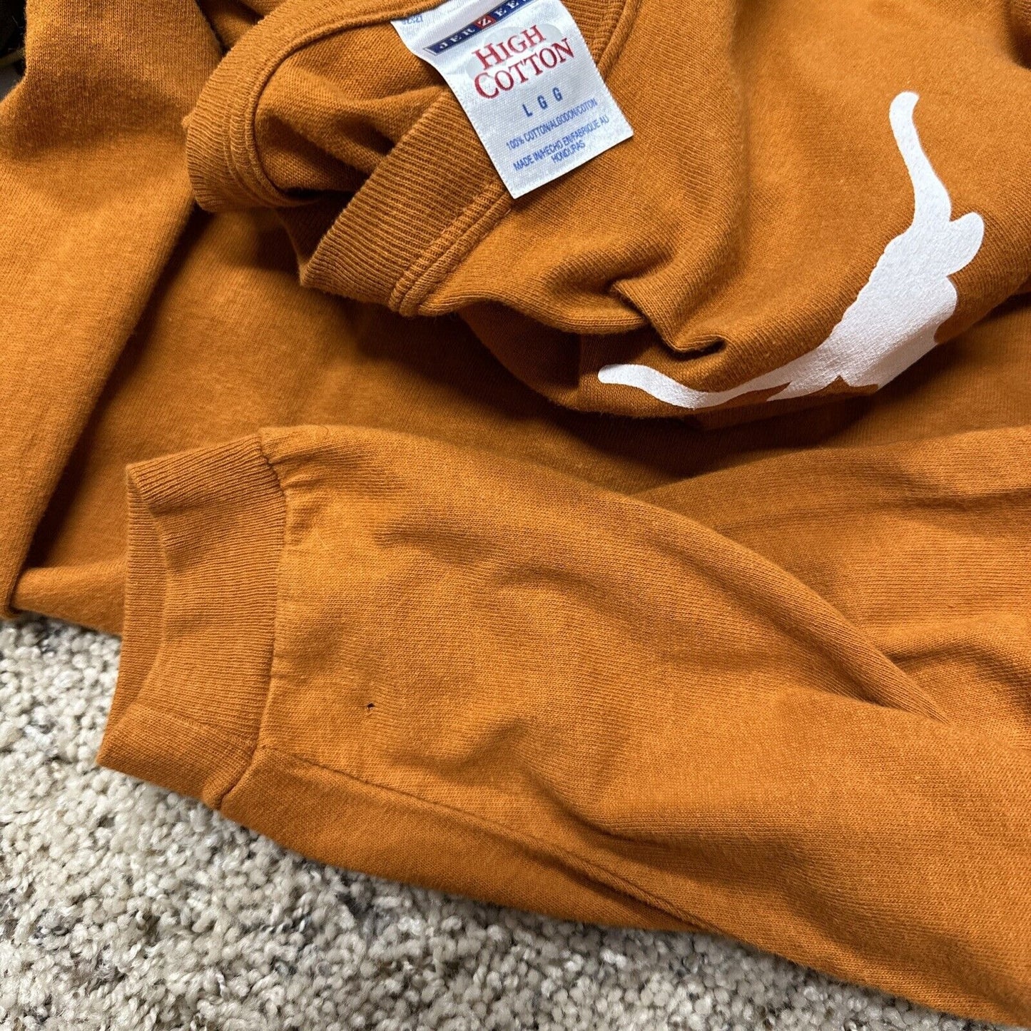 Men’s Texas Longhorns Long sleeve Pullover Tshirt