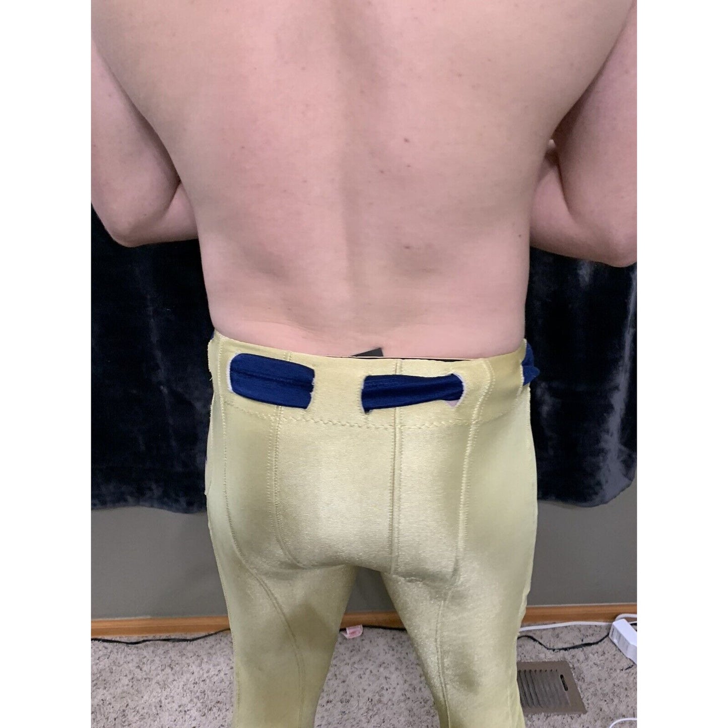“ET” Football Pants Gold Russell Athletic Size 36
