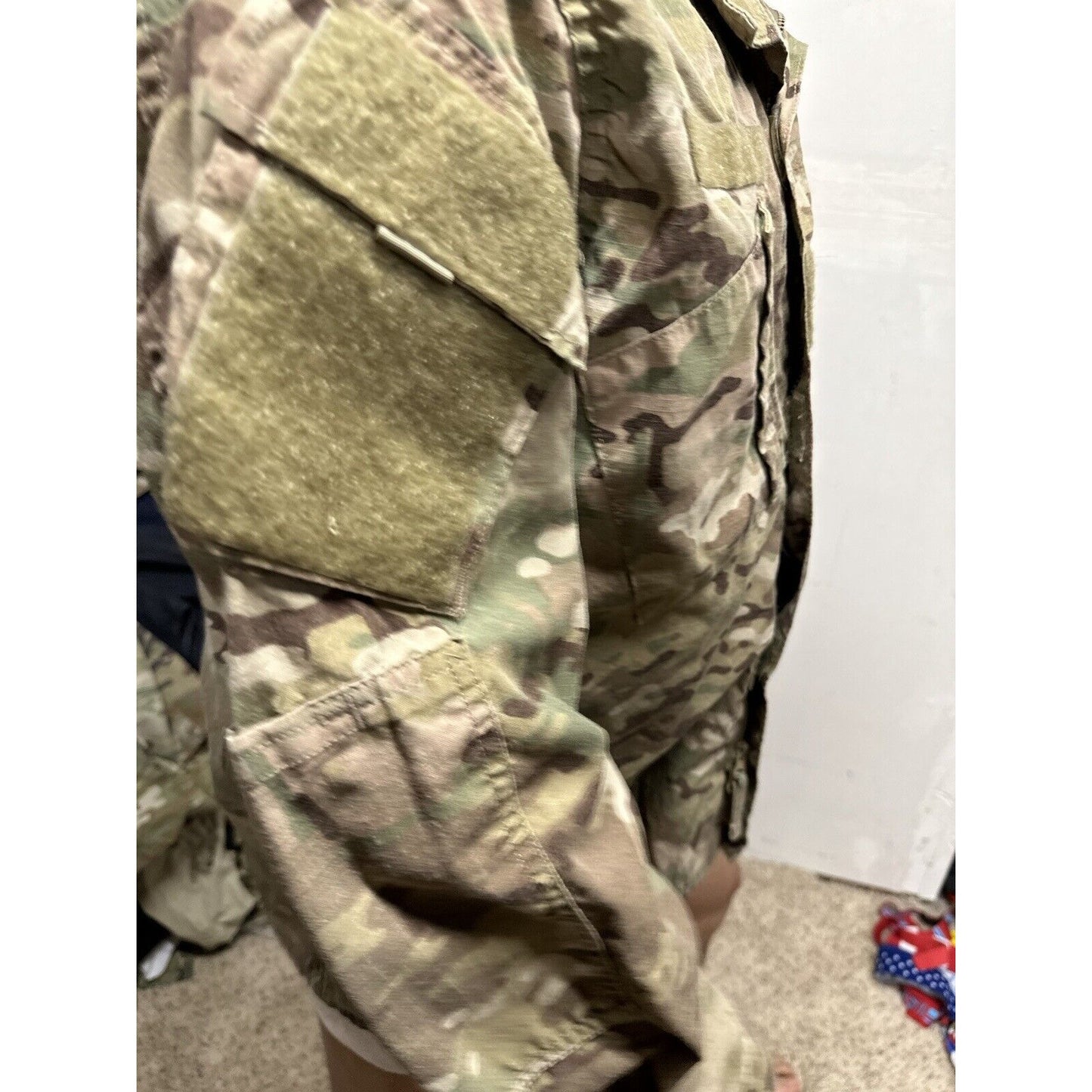 Men’s Medium Regular Ocp Flame Resistant Army Combat Uniform Top Blouse USAF
