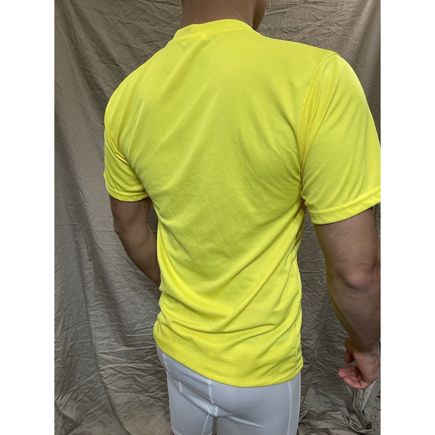 Men's Augusta Sportswear Moisture Management Athletic shirt Yellow Small