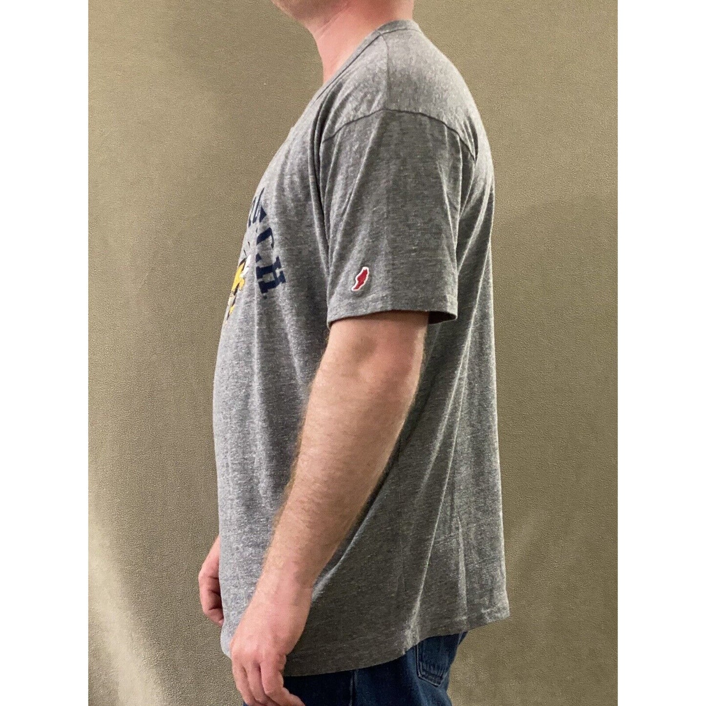 Georgia Tech Yellow Jackets League Men’s XXL Gray T-shirt