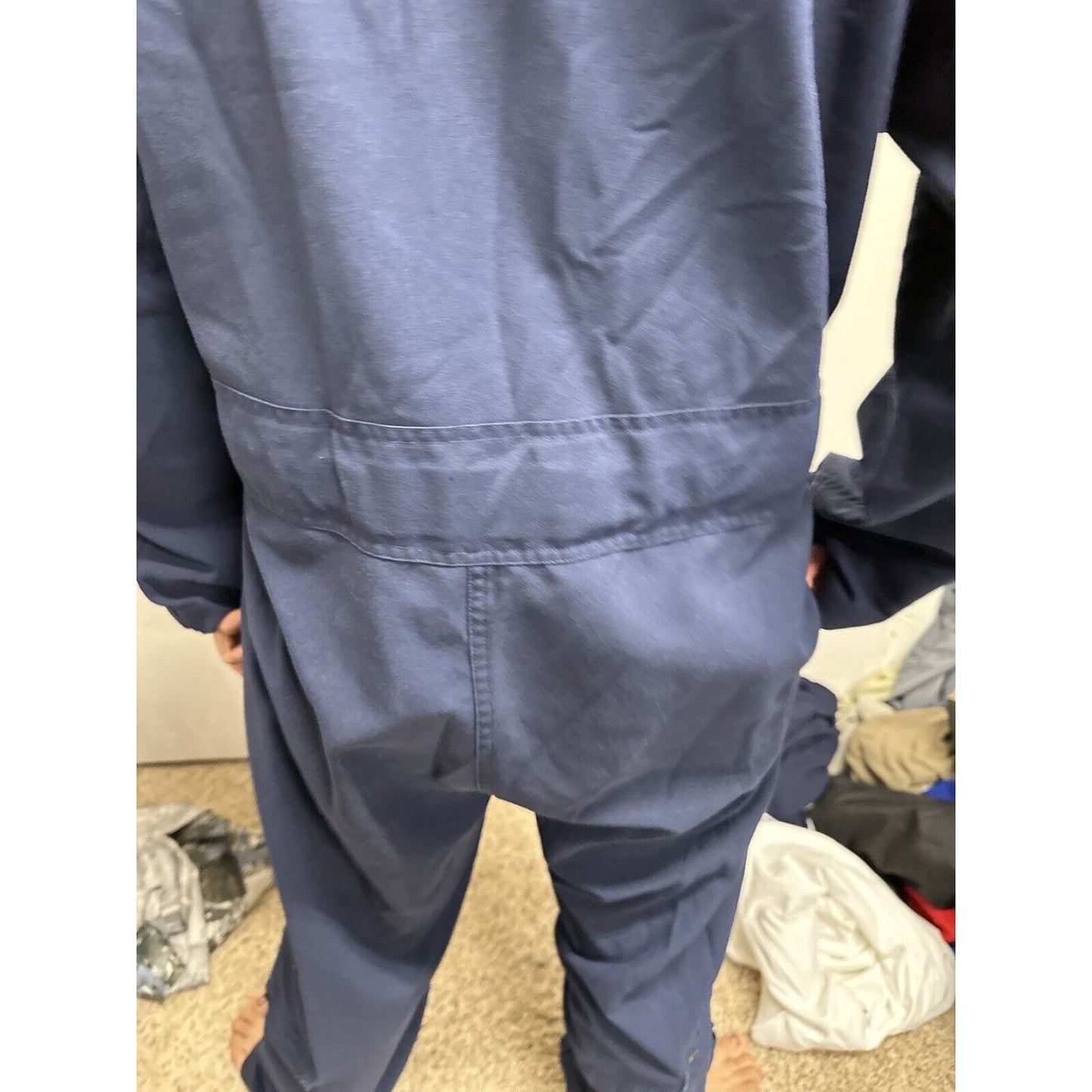 Vtg 90sSAC Missile Crew Coveralls Military USAF Jumpsuit Mechanic Flightsuit 42R
