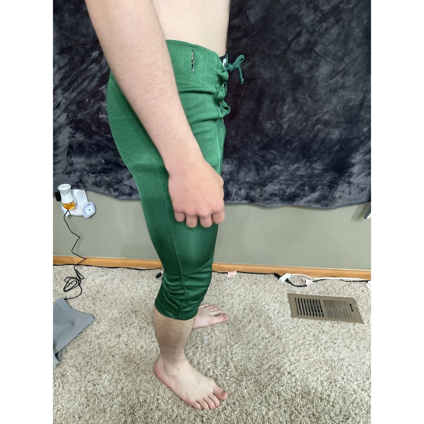 Men’s Champro Green Football Pants Adult Small