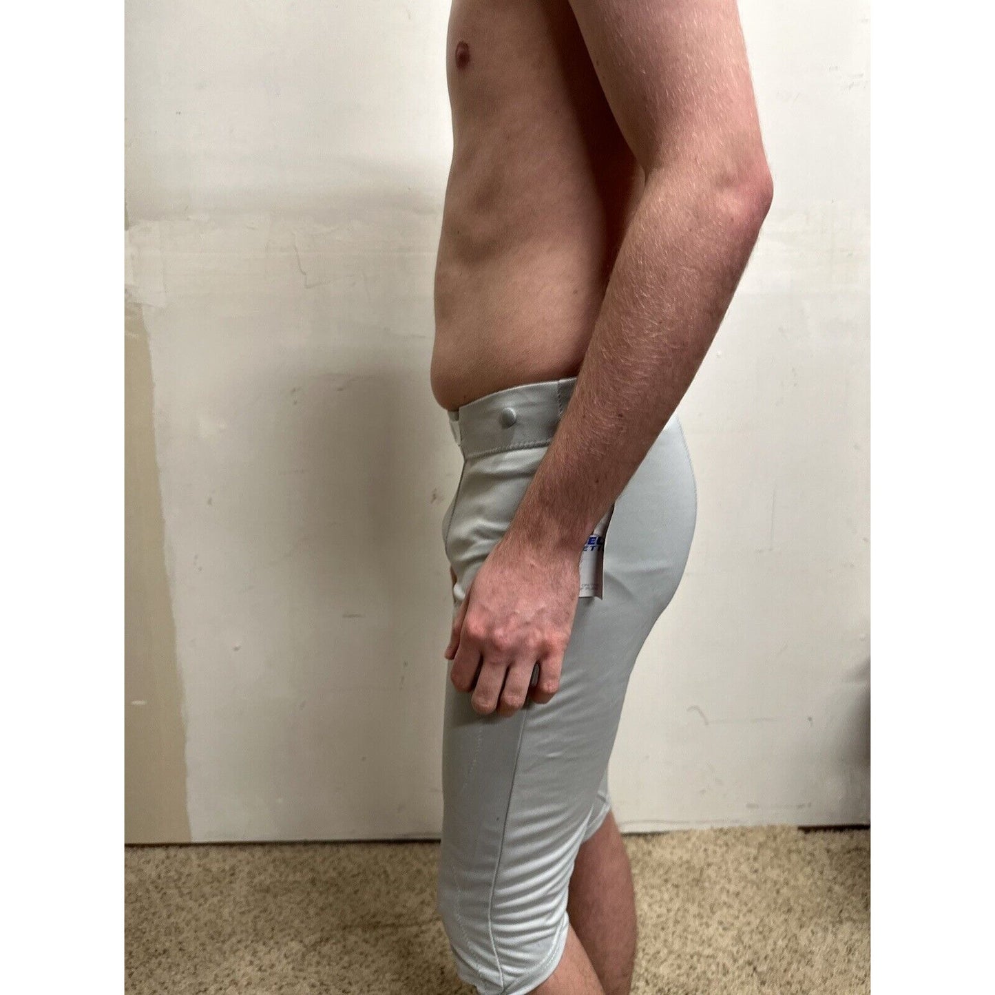 teen boys XXL russell athletic gray football pants