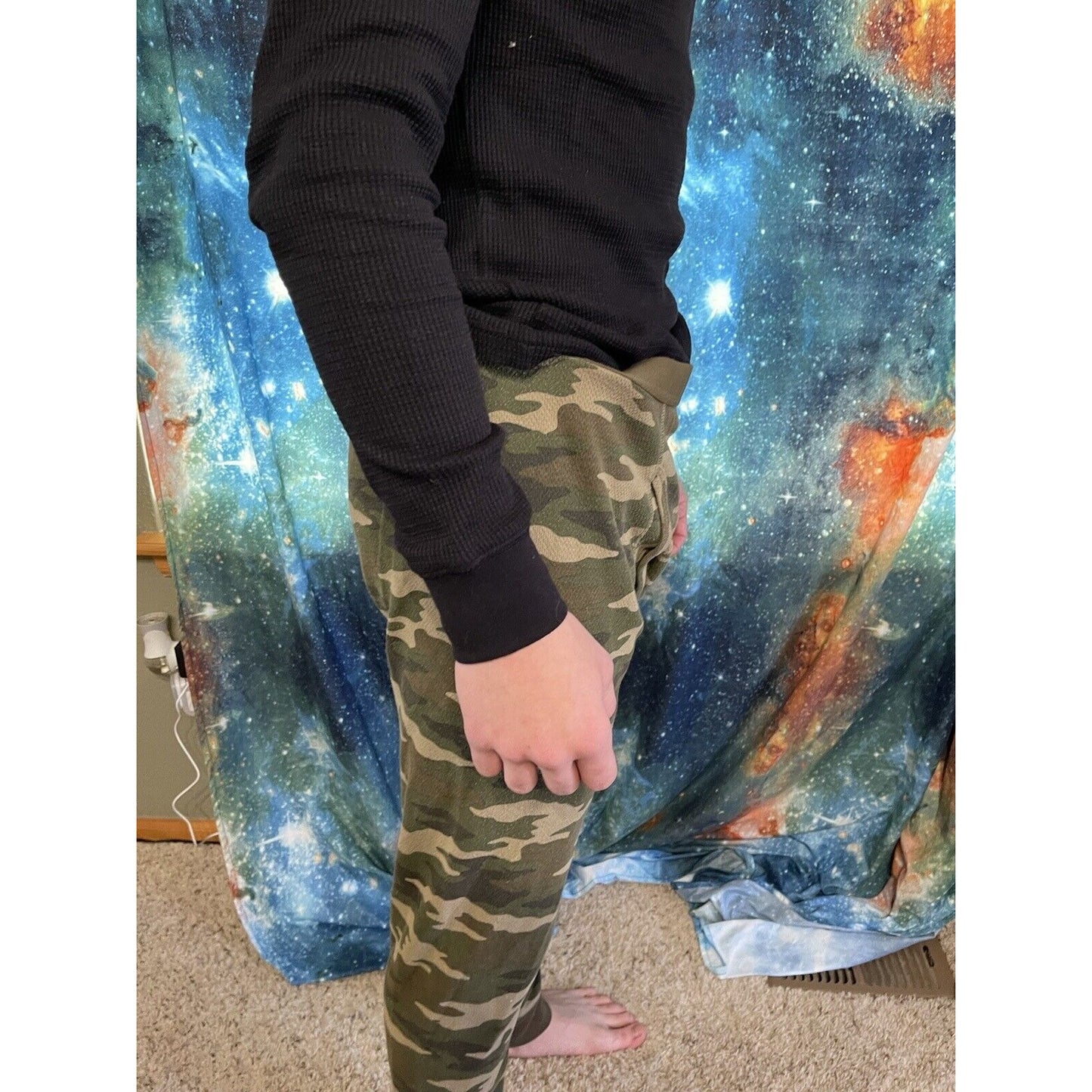 Men’s Large Camo Croft And Barrow sleepwear lounge thermals
