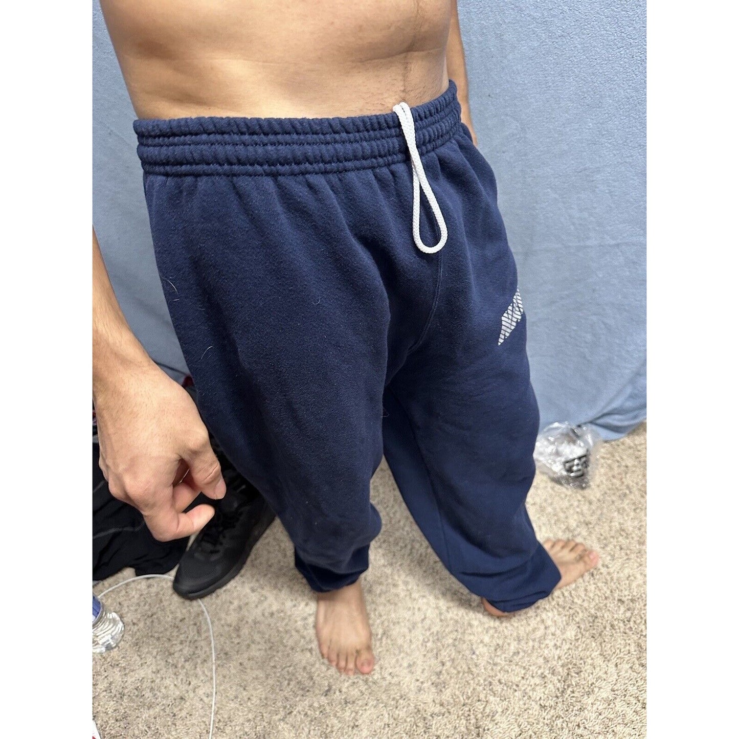 Men’s Navy Blue Medium Authentic US Navy Uniform Pt Sweat Pants
