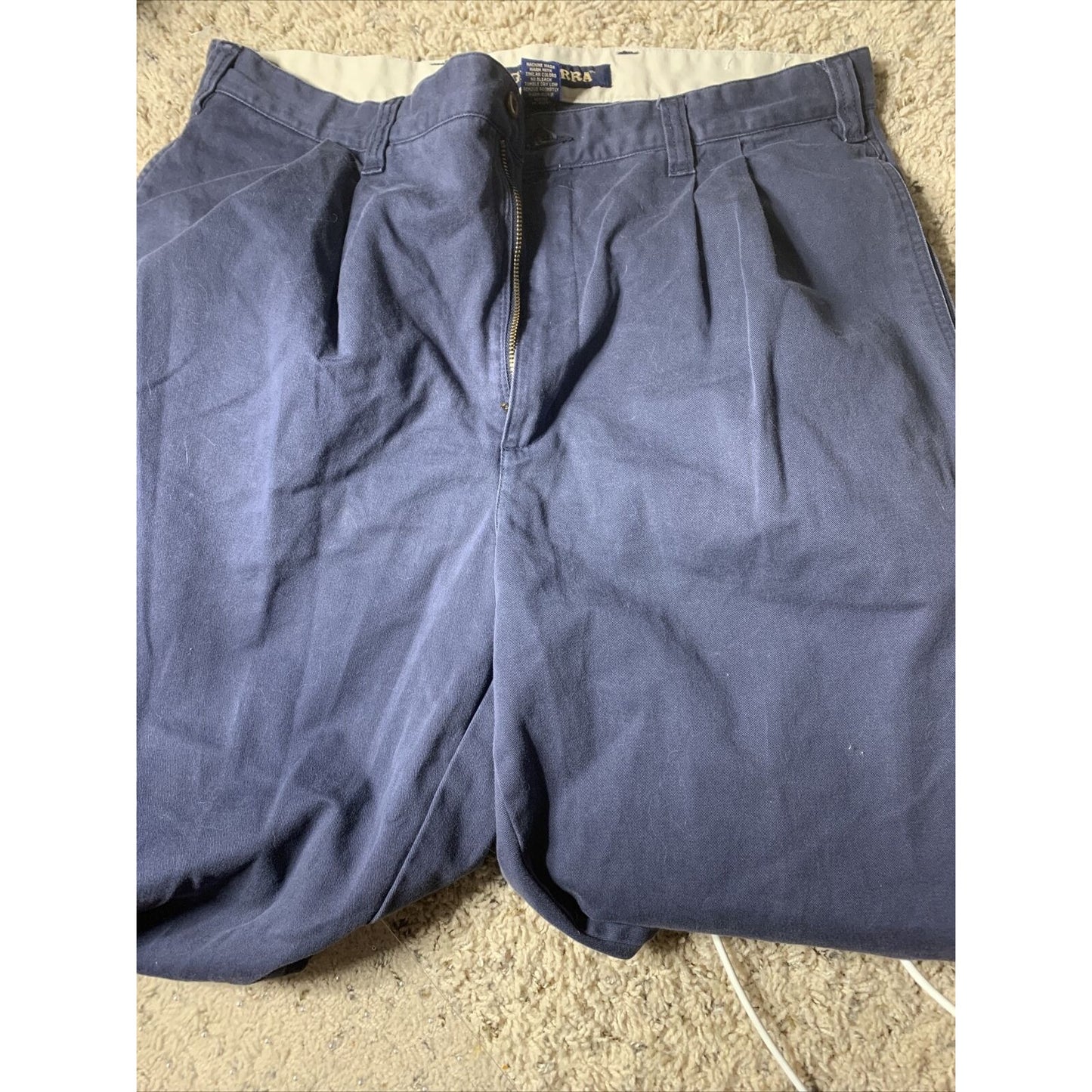 High Sierra Navy Blue mens Casual pants Size 36/34