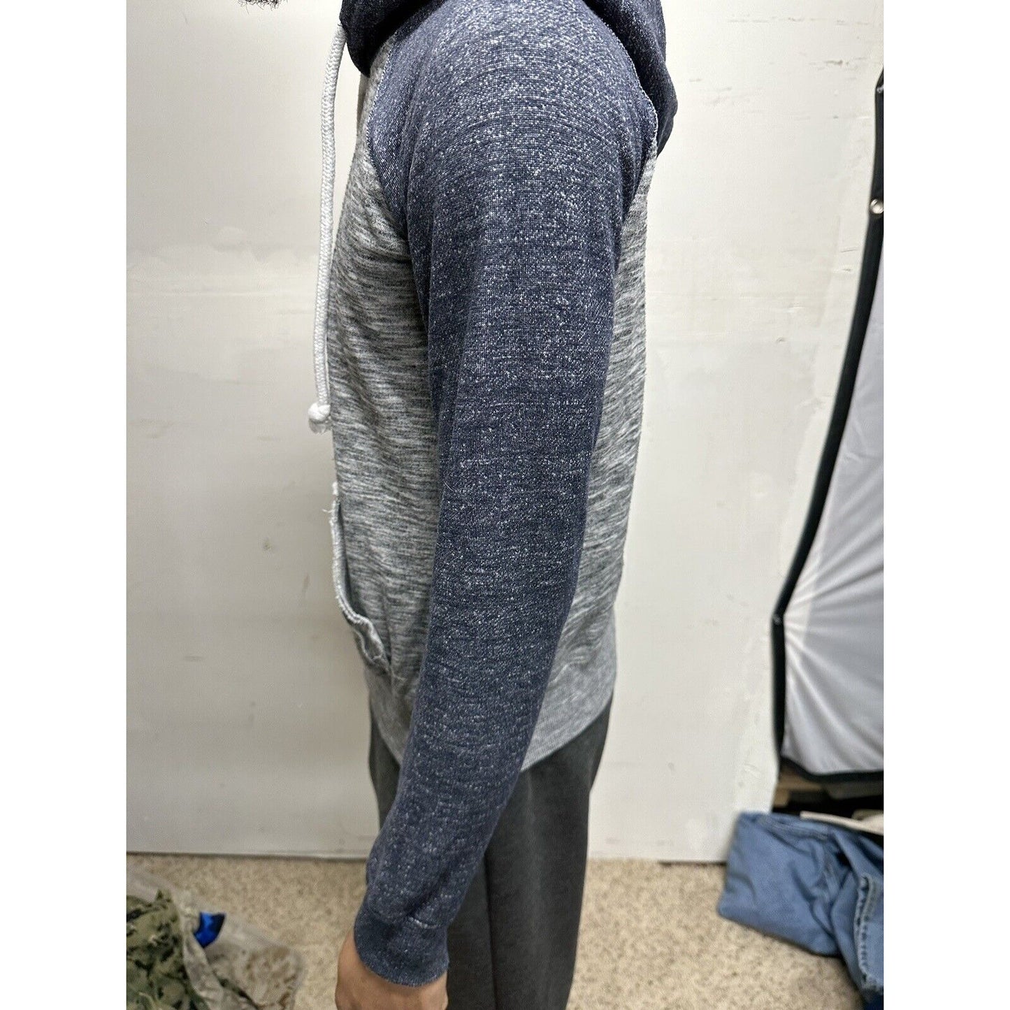 Cali heritage pacific merchants size small gray hoodie