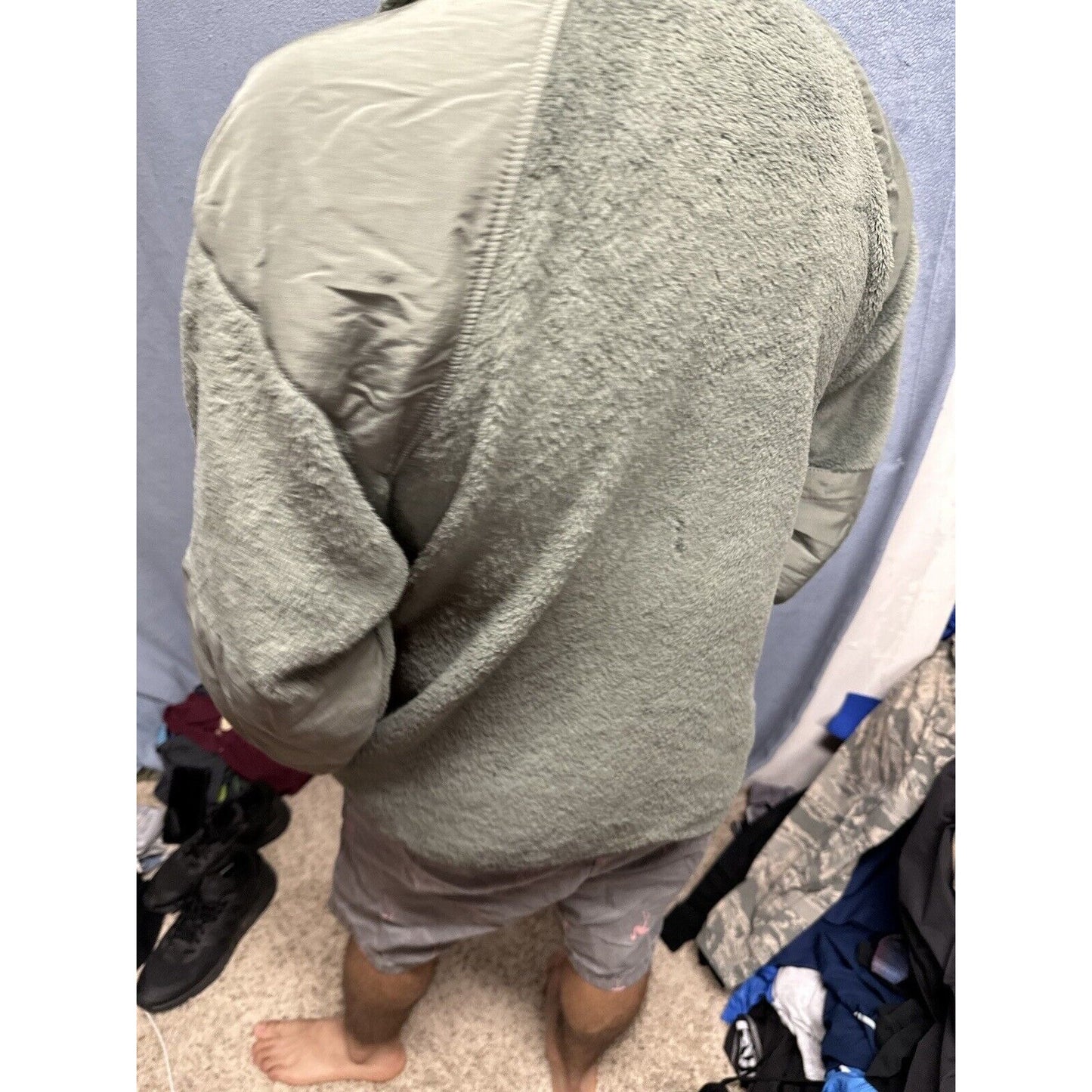 Men’s USAF Civil Air Patrol Sage Green Fleece Jacket XL - Regular Cold Weather