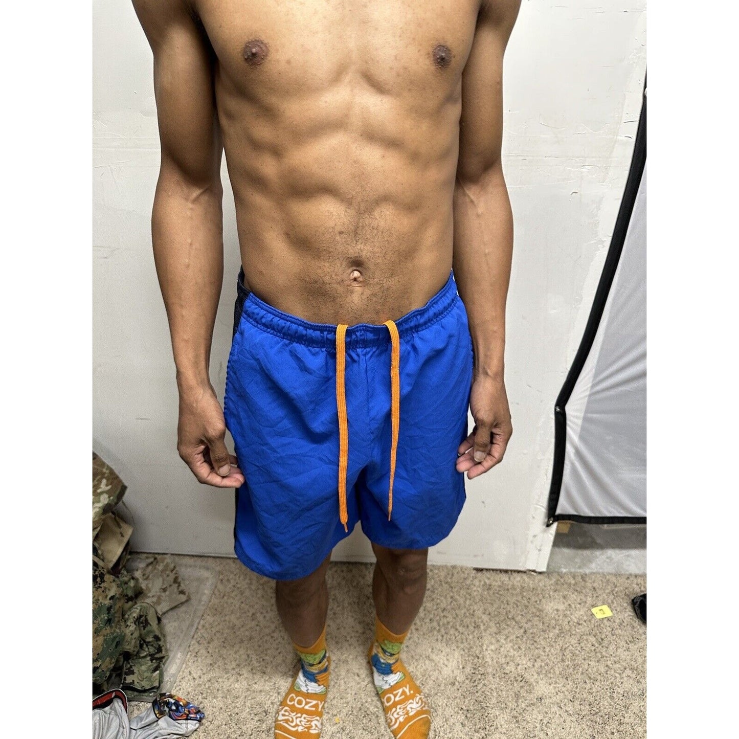 Men’s Blue Starter Small Shorts Athletic